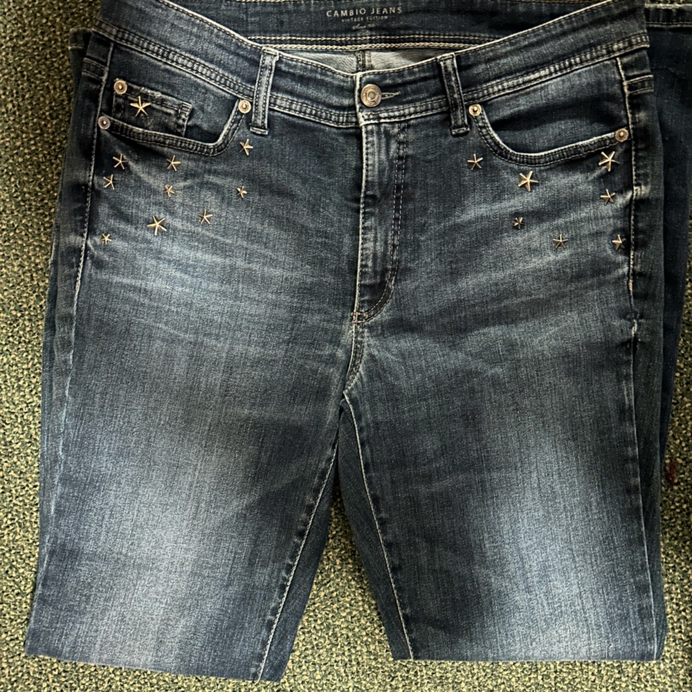 Blue Vintage Starry Cambio Jeans